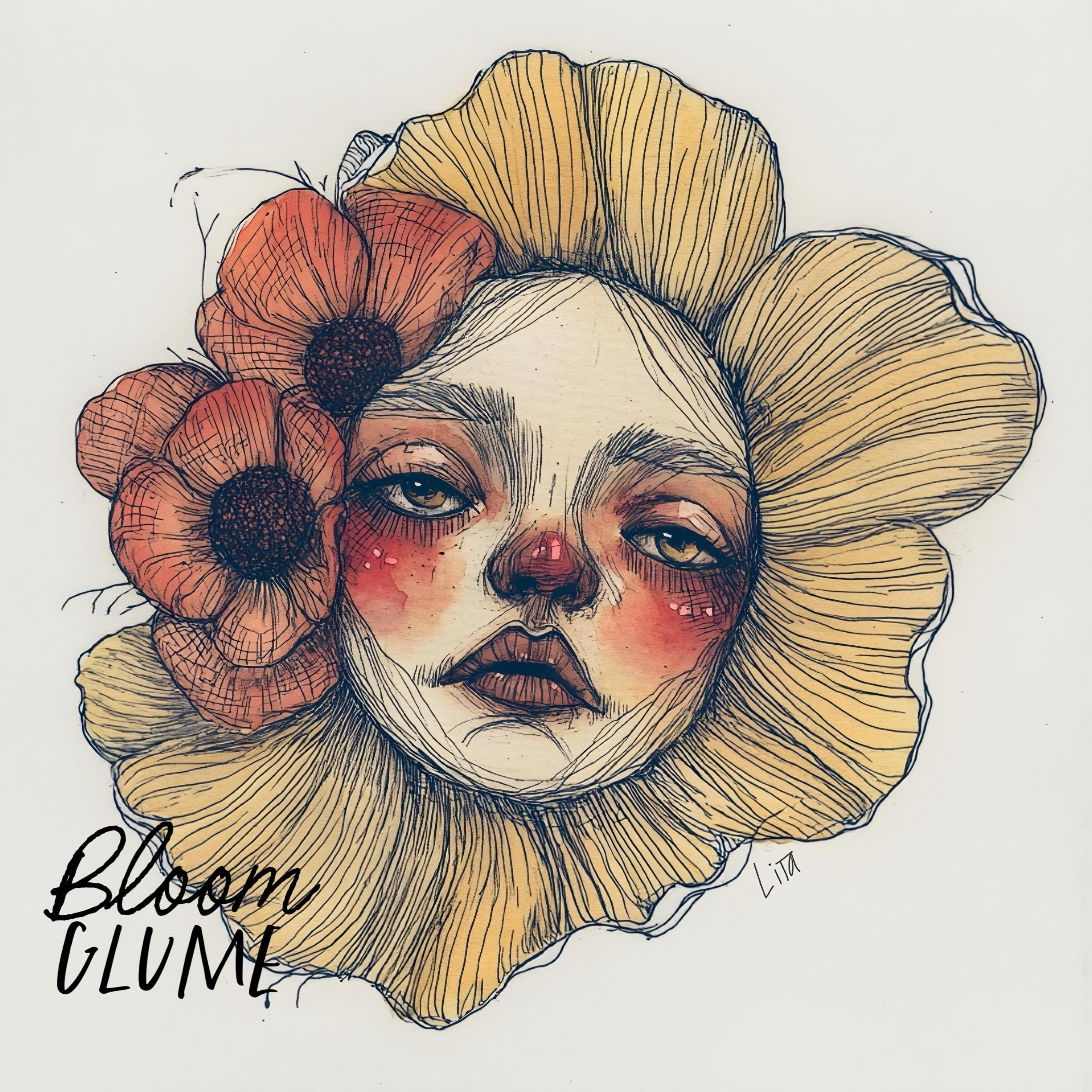 絵画 Frower art / bunmi / belle bloom il_fullxfull.6277299335_rnpb.